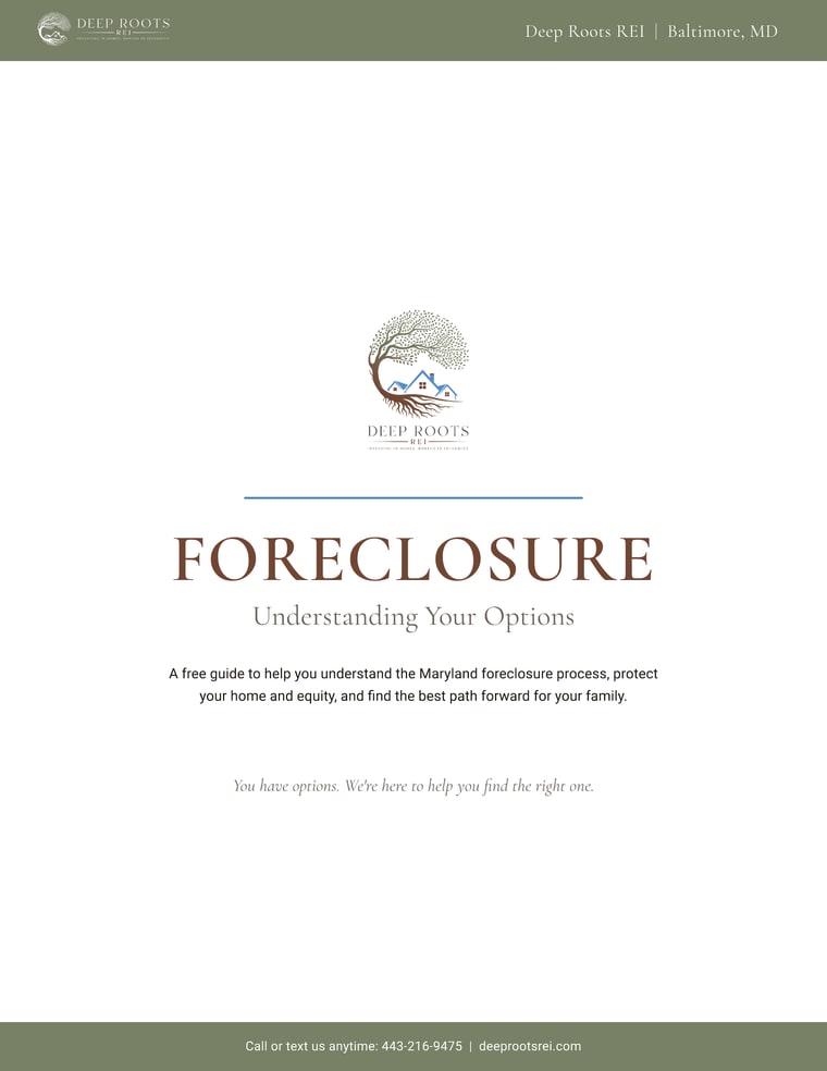 The Foreclosure Options Guide cover